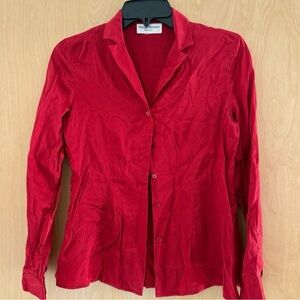 Rena Rowan Vibrant Red Blouse